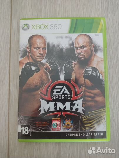 MMA xbox360 лицензионный диск