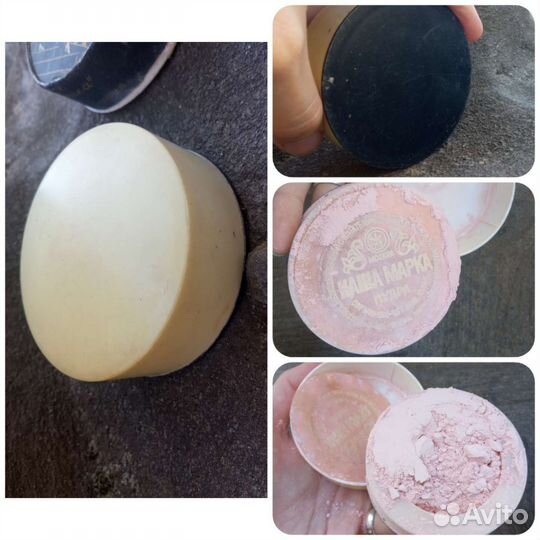 Винтажная пудра СССР