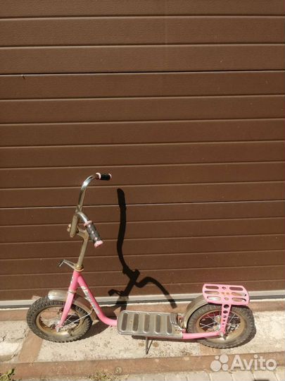 Самокат детский с большими колесами