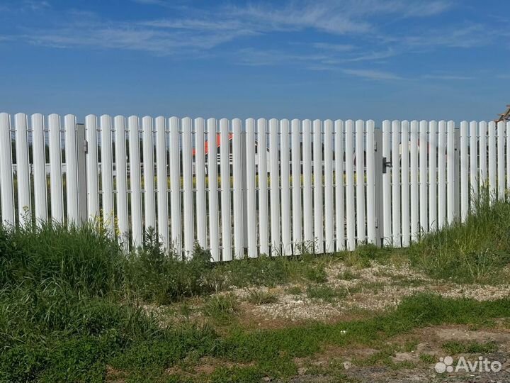 Распашные ворота под ключ