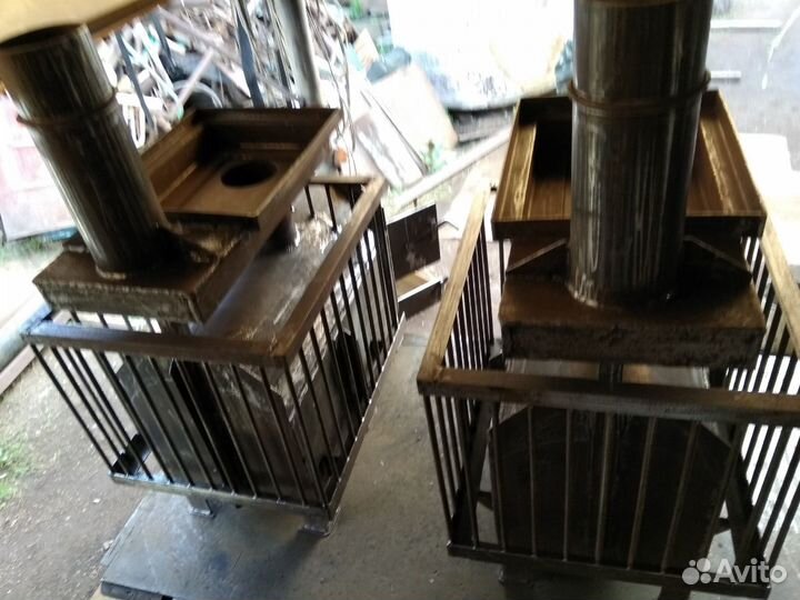 Печи банные усиленные каменки