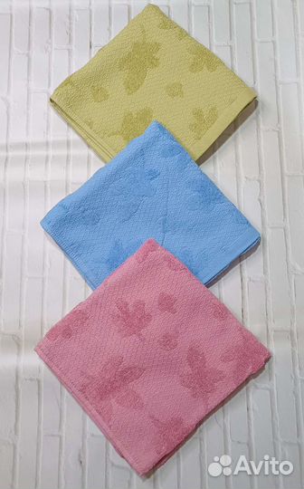 Полотенце лицевое махра-вафля