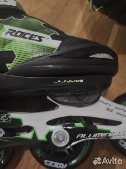 Роликовые коньки roces раздвижные