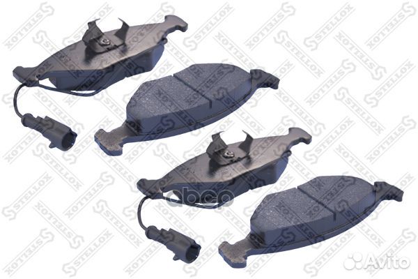 Колодки дисковые п Fiat Palio 96-01 1,617 29203