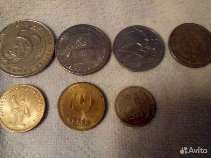 Монеты современной россии и иностранные