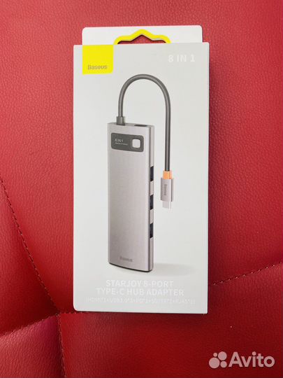 Baseus 8 in 1 type-c hub
