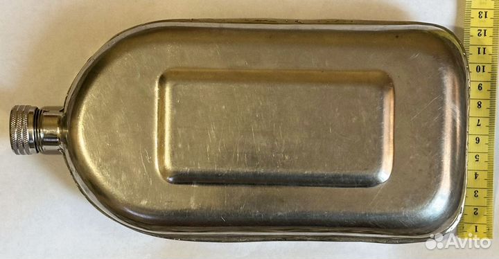 Фляжка из толстой нержавейки 1,25 литра