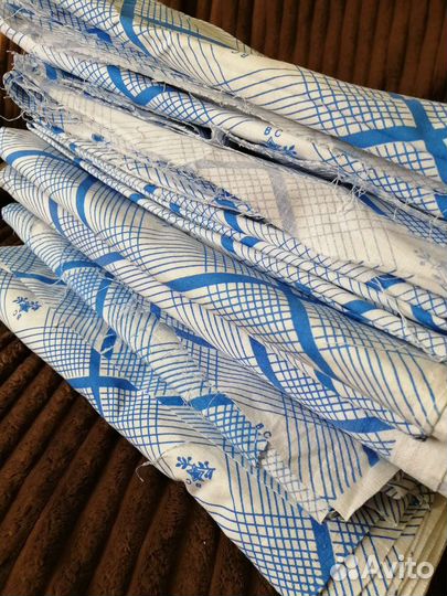 Отрезы ткани бязь
