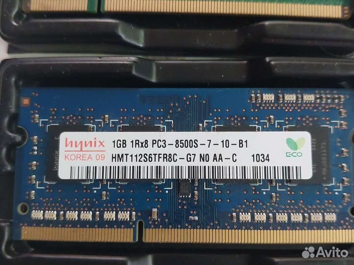 So-dimm DDR3 1 GB оперативная память