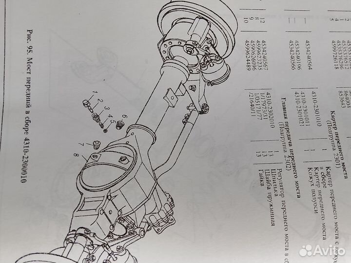 4310-43105 камаз вездеход каталог сборочных единиц