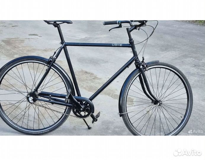 Creme Caferacer 3-speed на узловой раме cromo