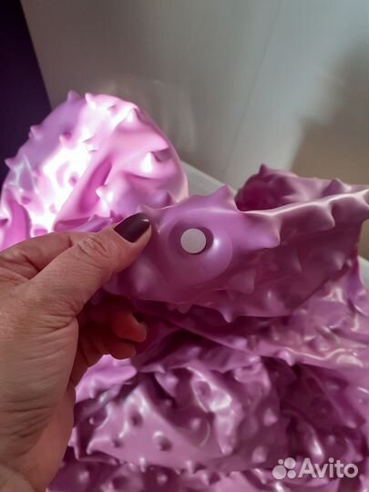 Мяч гимнастический массажный / фитбол с насосом