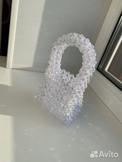 Сумка женская из бусин