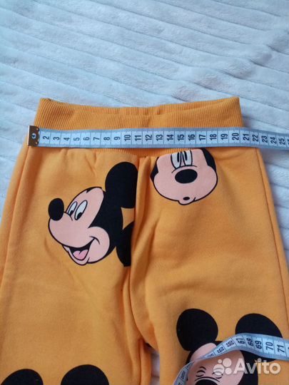 Костюм Микки Маус с начесом 86-92см