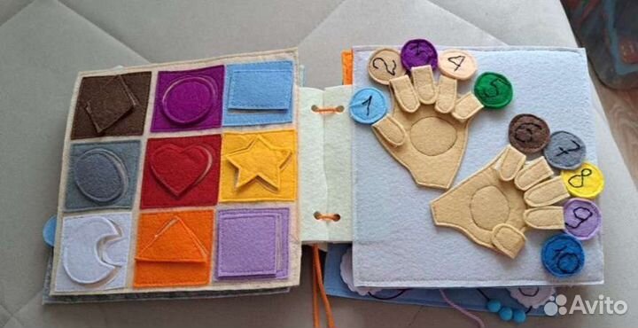 Книжка из фетра