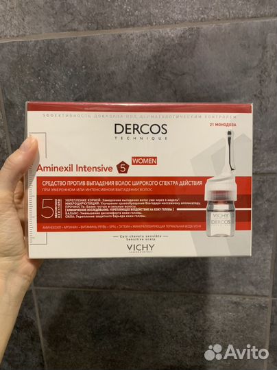 Средство против выпадения волос Vichy