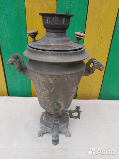 Латунный самовар СССР 1948 года