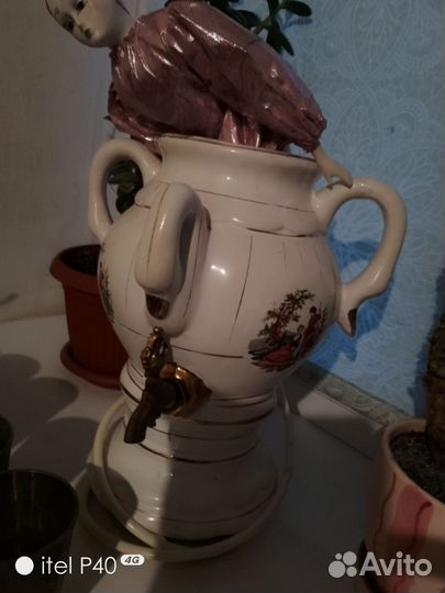 Самовар электрический расписной