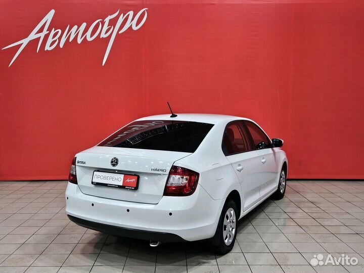 Skoda Rapid 1.6 МТ, 2017, 167 366 км