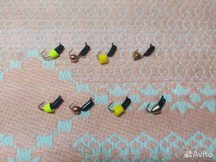 Мормышки гвоздики вольфрамовые