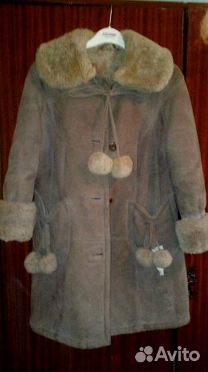 Дубленка на девочку