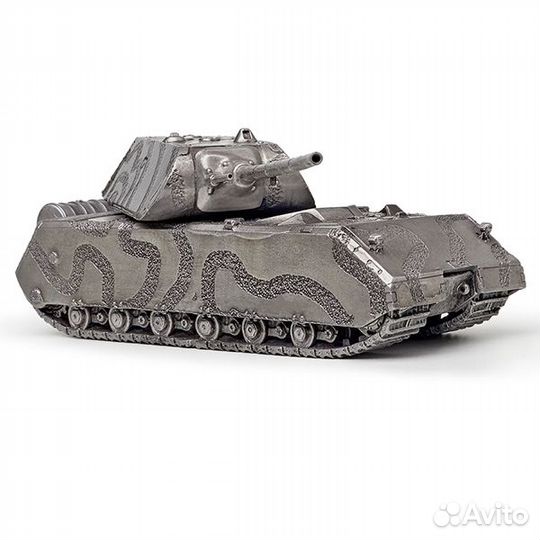 Металлическая модель танка Maus в масштабе 1:72