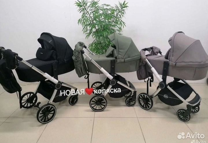 Коляска 3 в 1 и 2 в 1 новые, доставка