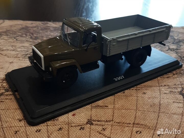Модель грузовика газ 3307, горький ssm