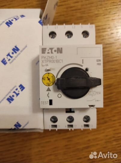 Автомат защиты двигателя eaton pkzm0-1