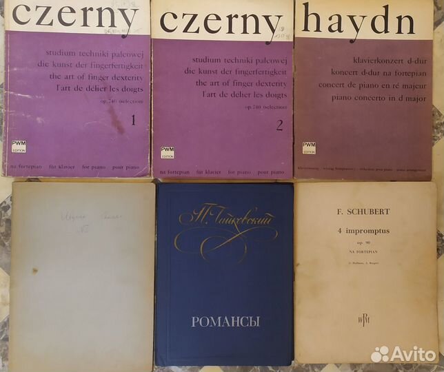 Старые ноты, клавиры,партитура. (Часть пятая)