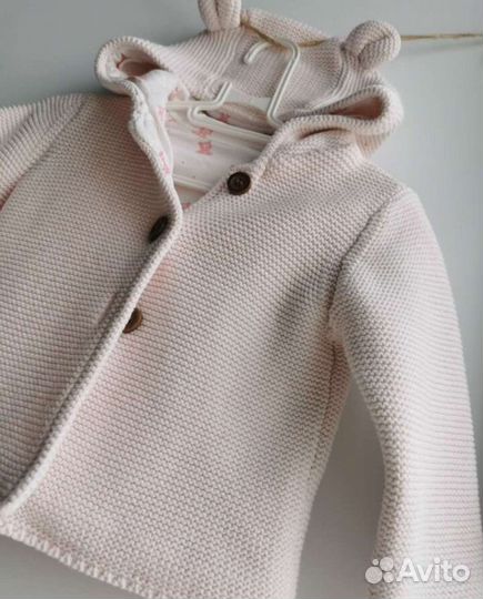 Кардиган для девочки 6-9 мес. Mothercare