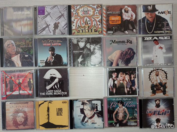 Фирменные CD панк рэп поп альтернатива (L-Z)