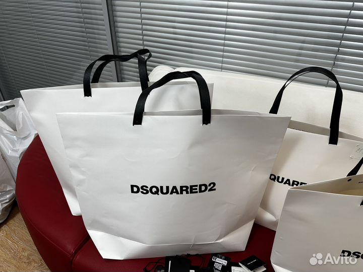 Пакет Dsquared2 оригинал новый бумага бирки
