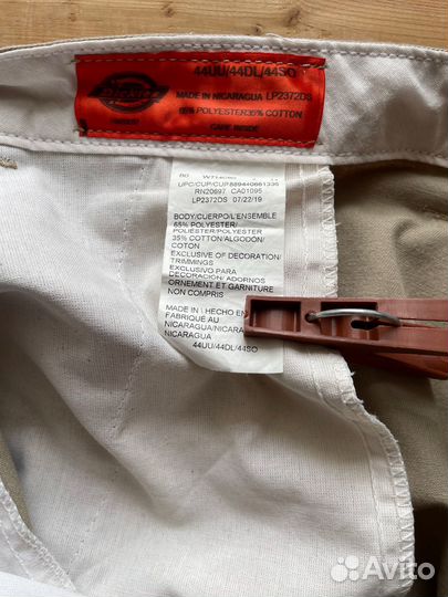 Брюки карго dickies