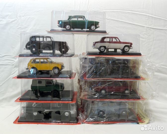 1/24 Легендарные советские автомобили Hachette