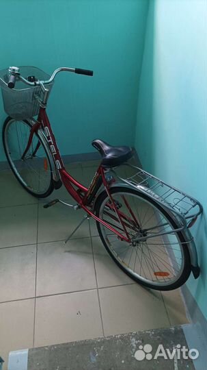 Велосипед дорожный с корзиной Stels Navigator 340