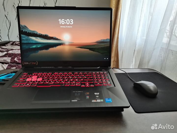 Игровой ноутбук asus tuf gaming f17