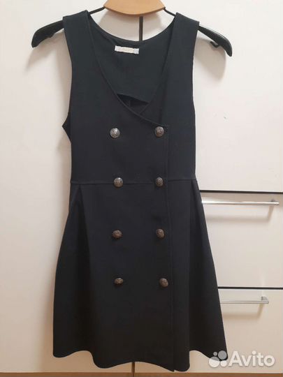 Комплект синей школьной одежды 134-140