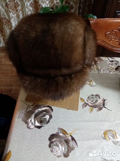 Меховая мужская кепка