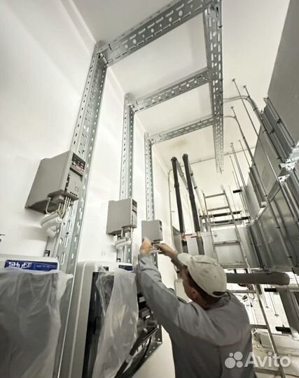 Монтаж систем вентиляции и кодиционеров