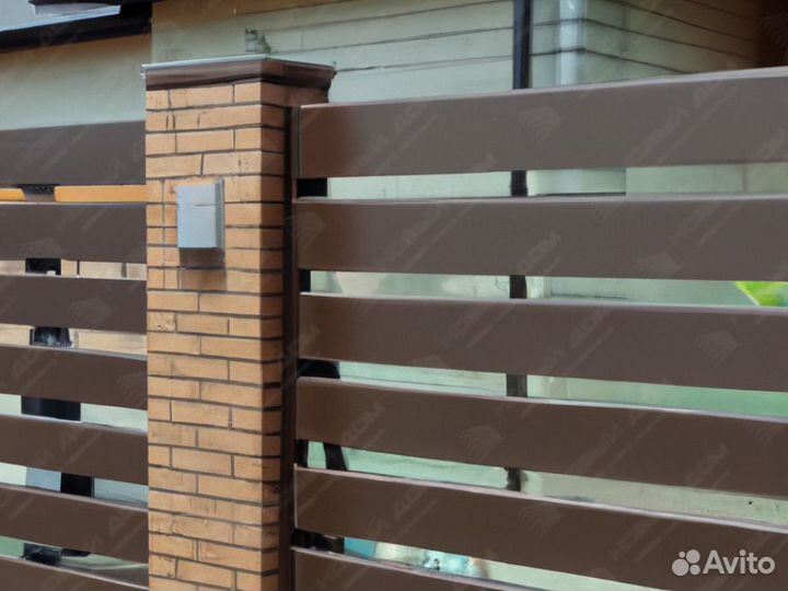 Забор Ранчо горизонтальный