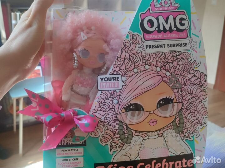 Кукла лол большая omg