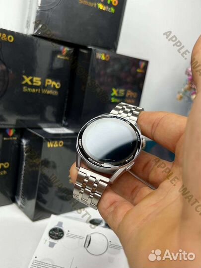 X5 pro с Amoled экраном смарт часы мощный аккум