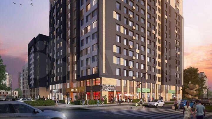 Квартира-студия, 22,5 м², 13/17 эт.