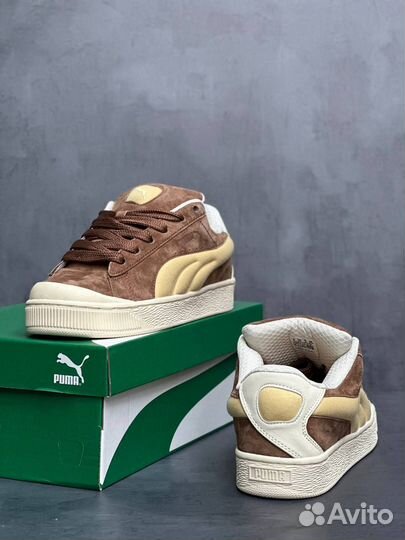 Кроссовки Puma Suede XL Bright Brown