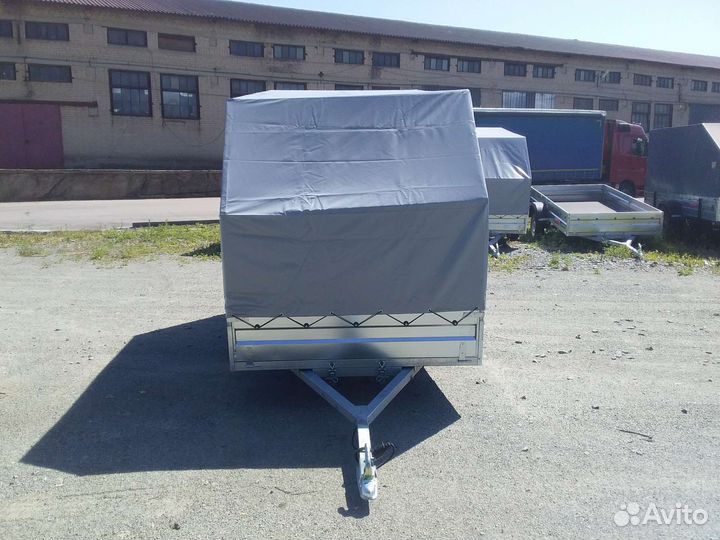 Прицеп Титан 3515-03 R16 нива (3.5*1.5*0.3м) цинк