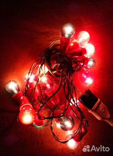 Редкая советская электрогирлянда ег- 20 а. СССР