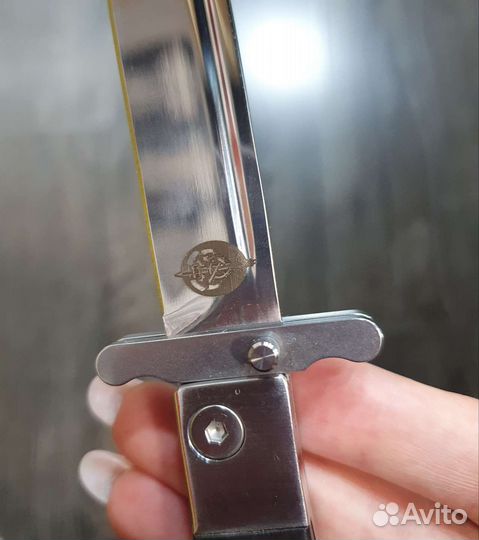 Нож финка нквд чёрный