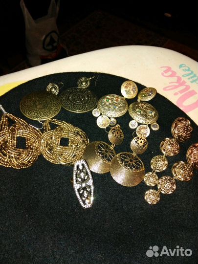 Серьги длинные