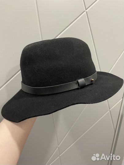 Шляпа женская черная H&M